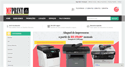 Desktop Screenshot of mfprint.com.br