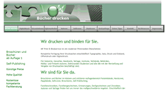 Desktop Screenshot of mfprint.de